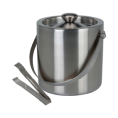 CUBETA DE HIELO CON PINZAS ACINOX KPM