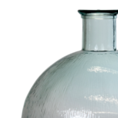 JARRON ARTEMIS 44CM TRANSPARENTE