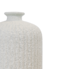 BOTELLA DAROCA CERAMICA 23CM BLANCO