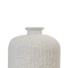 BOTELLA DAROCA CERAMICA 18CM BLANCO