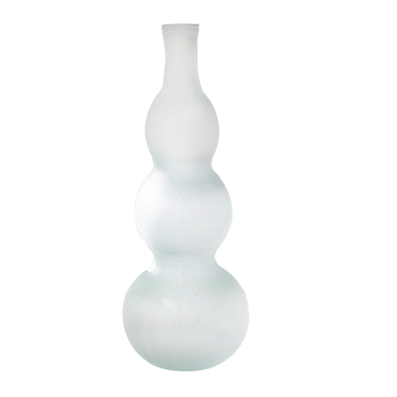 JARRON SILK CURVAS 45CM VERDE