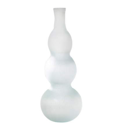 JARRON SILK CURVAS 45CM VERDE