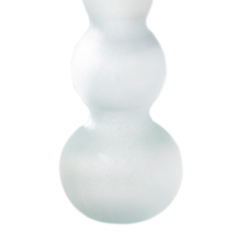 JARRON SILK CURVAS 45CM VERDE