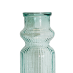 JARRON LINEAS ALTO 76.5CM TRANSPARENTE