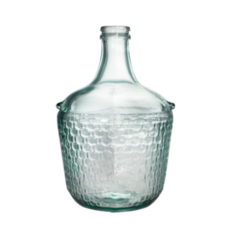 GARRAFA TEXTURIZADA 12L TRANSPARENTE