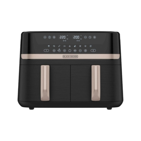 FREIDORA AIRE 9LTS 1700W 2 CANASTAS NEG