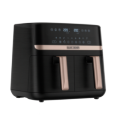 FREIDORA AIRE 9LTS 1700W 2 CANASTAS NEG