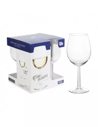 SET 4 COPAS DE VINO 430ML