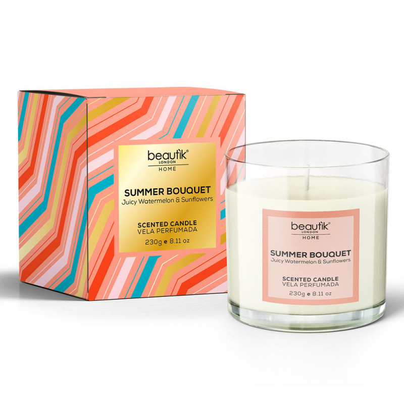 VELA PERFUMADA 230 GR SUMMER BOUQUET