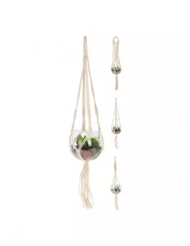 PLANTA ARTIFICIAL COLGANTE MACRAME