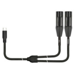 CABLE USB C A DUAL XLR M UYC-390XE 1M BK
