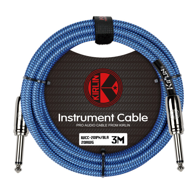 CABLE INSTRUMENTO 1/4 IWCC-201PN 6M BLA