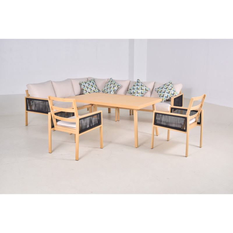 SET DE SALA PARA EXTERIOR 7PCS BCS-1454 SET DE SALA PARA EXTERIOR 7PCS BCS-1454