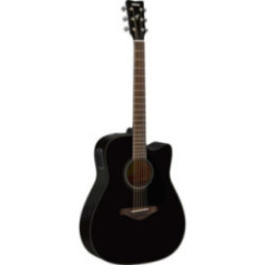 GUITARRA ELECTROACUSTICA FGX800C BLACK
