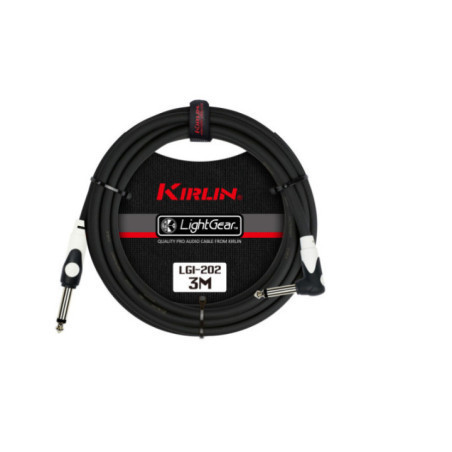 CABLE INSTRUMENTO 1/4 A/REC LGI-202 3MBK