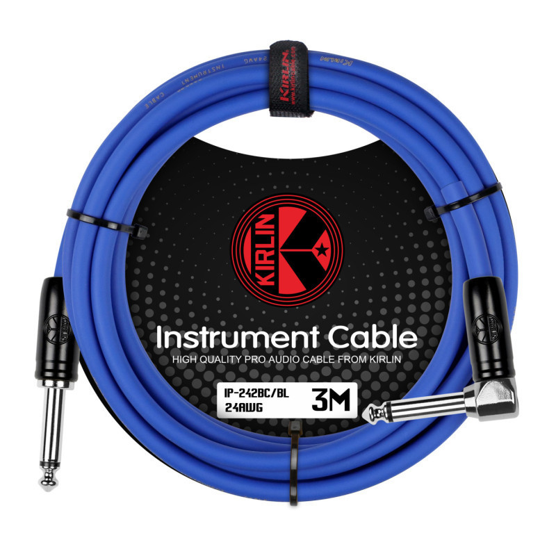 CABLE INSTRUME 1/4 A/REC IP-242BC 6M BL