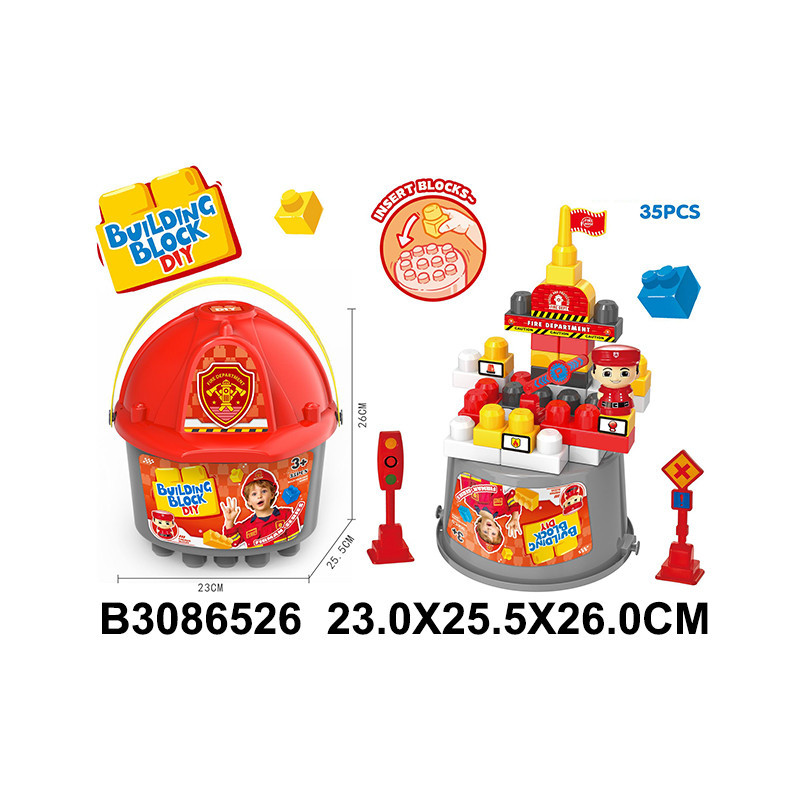 BLOQUES DE CONSTRUCCION 35PCS 3086526