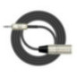 CABLE 3.5 PLUG A XLR M AP-493PRL 2M BK