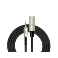CABLE 3.5 PLUG A XLR M AP-493PRL 2M BK