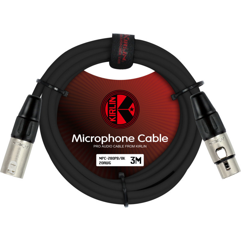 CABLE MICROFONO XLR MPC-280PB 10M BK CABLE MICROFONO XLR MPC-280PB 10M BK