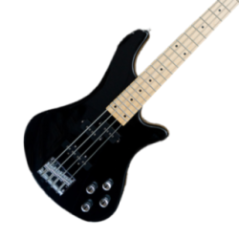 BAJO ELECT 4 CUERDAS PACK KB-29DT NEGRO