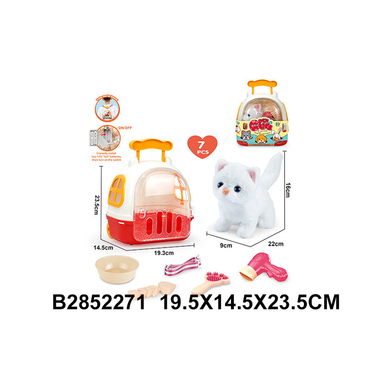 MOCHILA GATITO A BATERIA 2852271