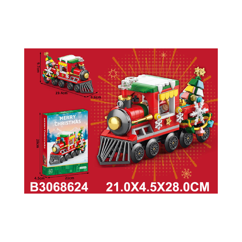 BLOQUES TREN NAVIDEÑO 322PCS 3068624