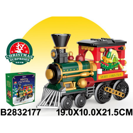 BLOQUES TREN NAVIDAD 267 PZS 2832177