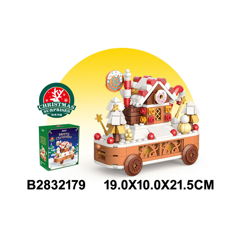 BLOQUES CASITA NAVIDAD 255 PZS 2832179