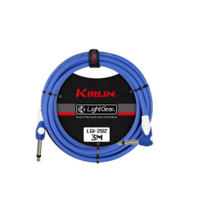 CABLE INSTRUMENTO 1/4 A/REC LGI-202 3MBL