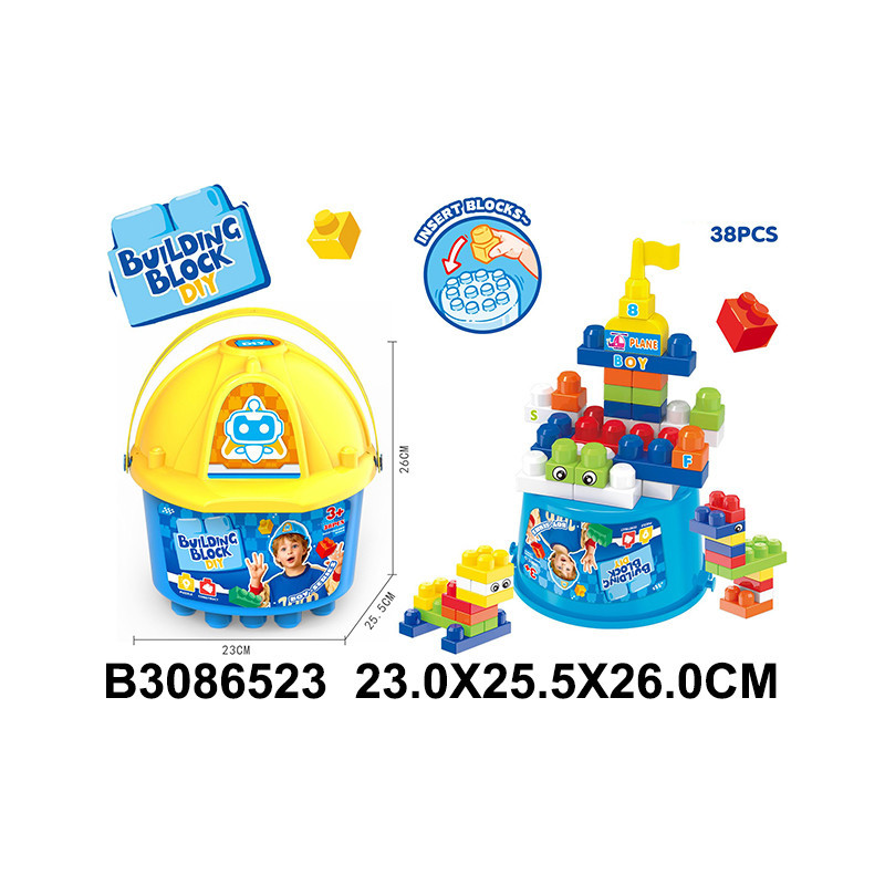 BLOQUES DE CONSTRUCCION 38PCS 3086523