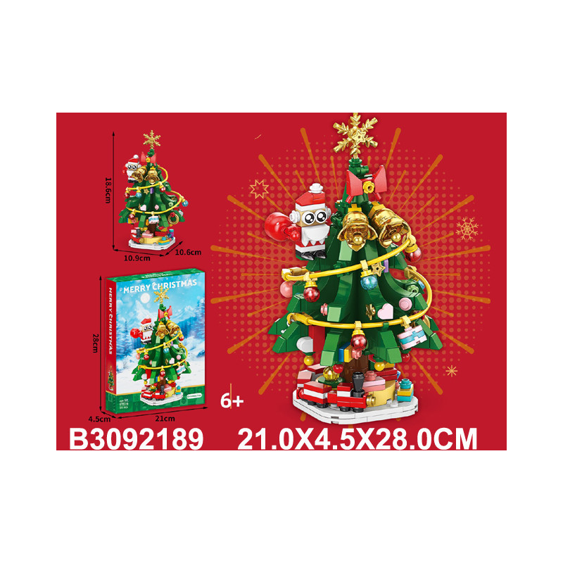 BLOQUES ARBOL NAVIDAD 322PCS 3092189