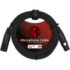 CABLE MICROFONO XLR MPC-270 6M BK