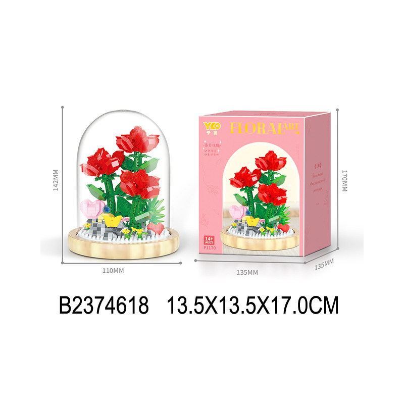 BLOQUES ARTE FLORAL VITRINA 2374618