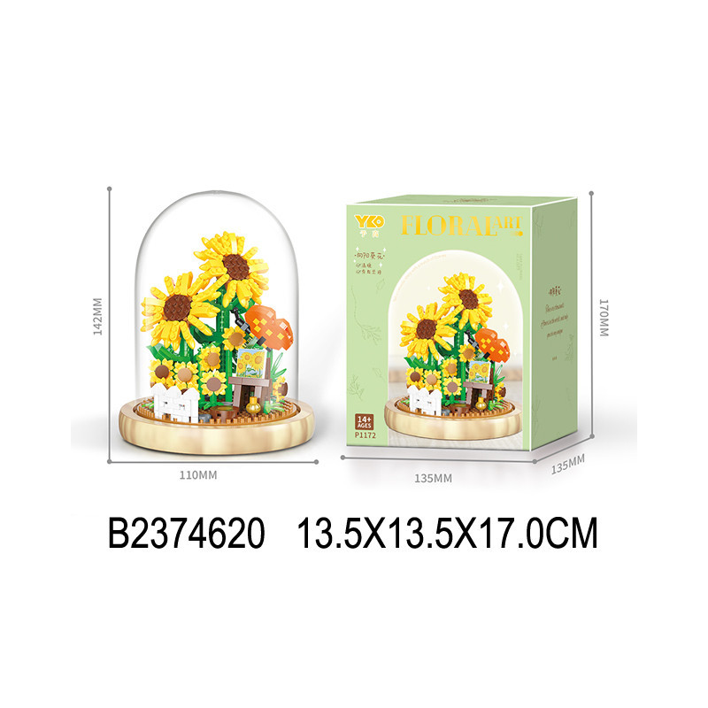 BLOQUES ARTE FLORAL VITRINA 2374620