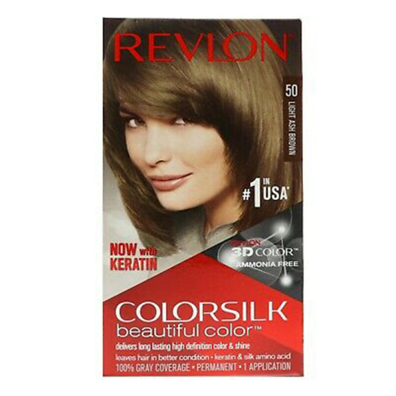 TINTE REVLON COLORSILK 050 LIGHT ASH BROWN