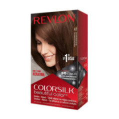 TINTE REVLON COLORSILK 047  MEDIUM RICH BROWN