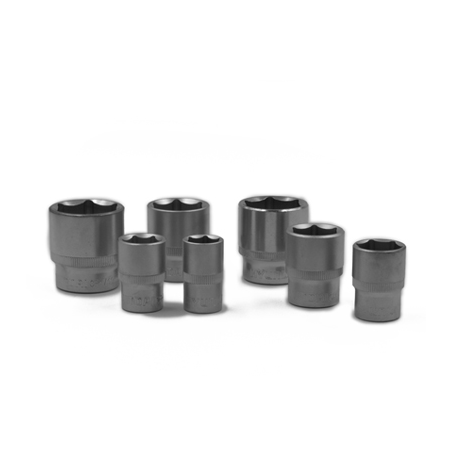 DADO HEXAGONAL MANDO 1/2"x15mm