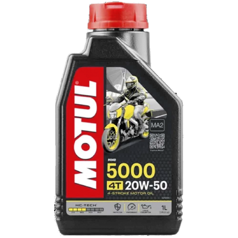 ACEITE MOTO 5000 20W50 SEMISINTETICO 1L