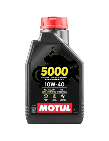 ACEITE MOTO 5000 10W40 SEMISINTETICO 1L