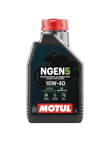 ACEITE MOTO NGEN 5 10W40 SINTETICO 1L