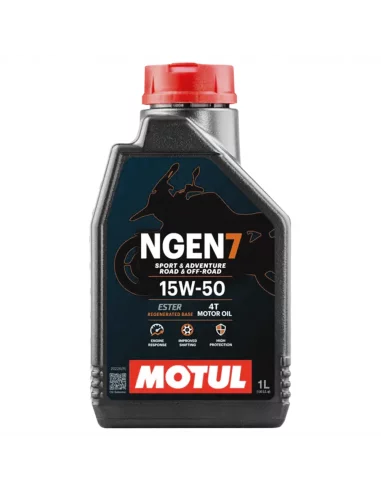 ACEITE MOTO NGEN 7 15W50 SINTETICO 1L