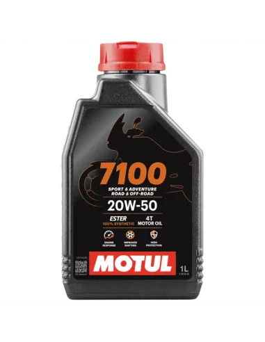 ACEITE MOTO 7100 20W50 SINTETICO 1L