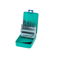 SET BROCAS HSS 1-10x0.5mm 19PCS