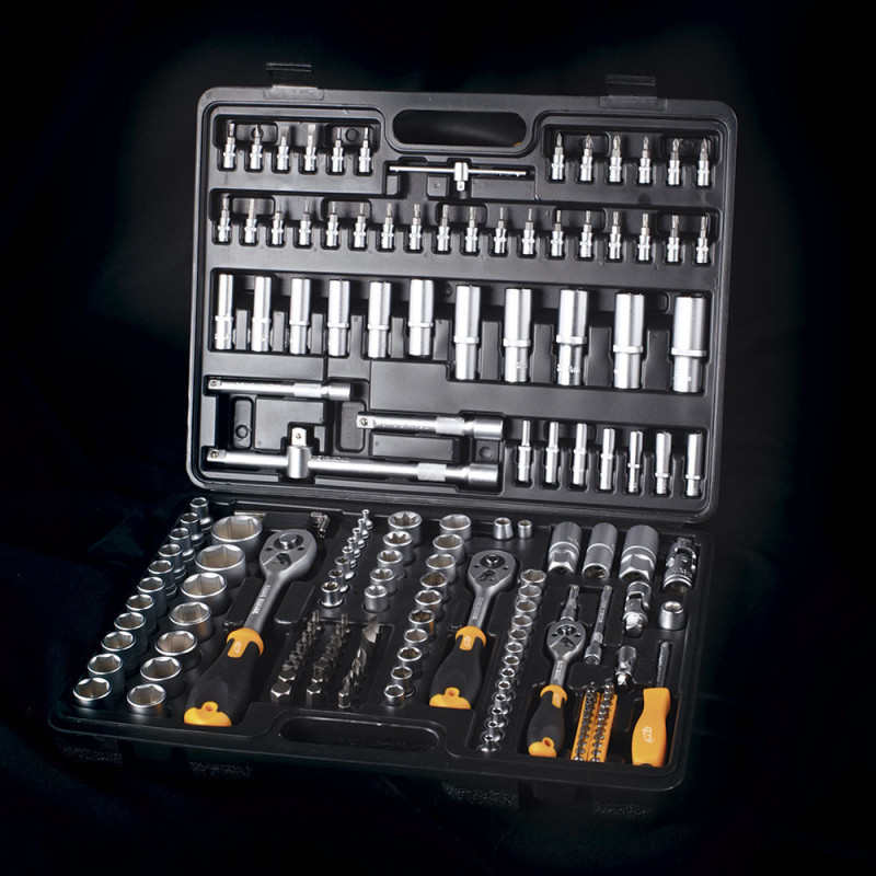 SET DADOS MANDO 1/4-3/8-1/2 175PCS