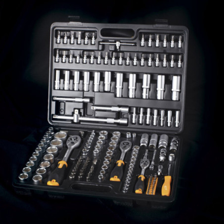 SET DADOS MANDO 1/4-3/8-1/2 175PCS