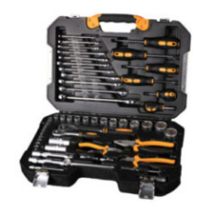 SET HERRAMIENTAS MANDO 1/4-1/2 55PCS