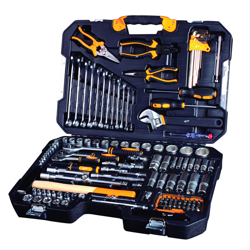 SET HERRAMIENTAS MANDO 1/4-3/8-1/2 131PC