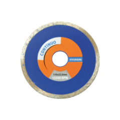 DISCO DIAMANTADO CONTINUO 110X22