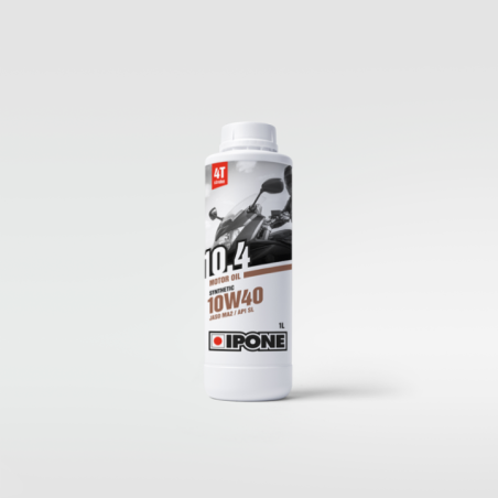 ACEITE IPONE MOTO 10.4 10W40 1L SEMI-SINTETICO